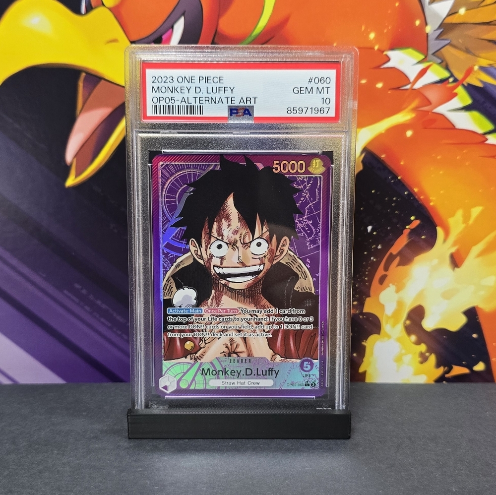 8 PSA Card Stands Black